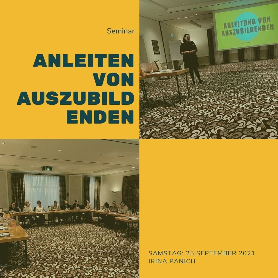 Seminar “Anleiten von Auszubildenden”